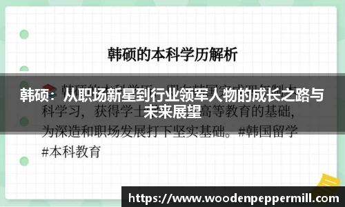 韩硕：从职场新星到行业领军人物的成长之路与未来展望